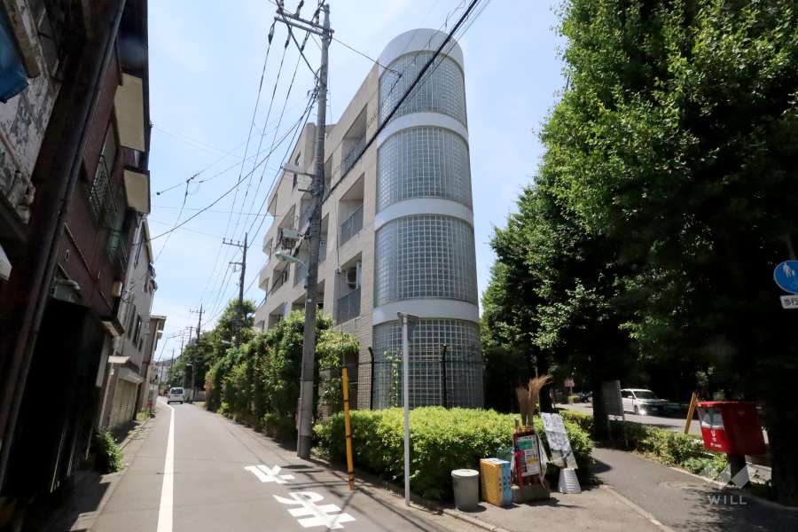 ブリリア目黒東山の外観（北東側から）　