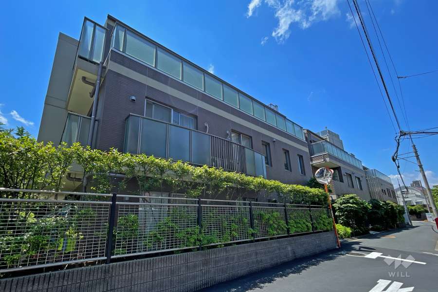 D’グランセ目黒東山の外観（北東側から）