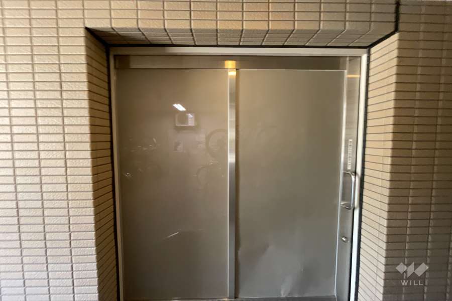 駐輪場の出入り口