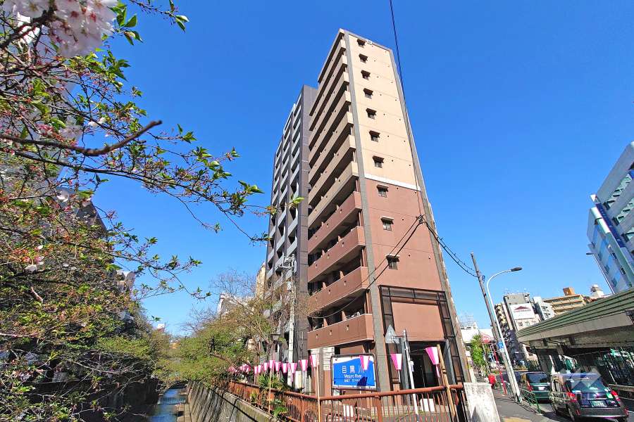 サンテミリオン目黒東山の外観（南東側から）