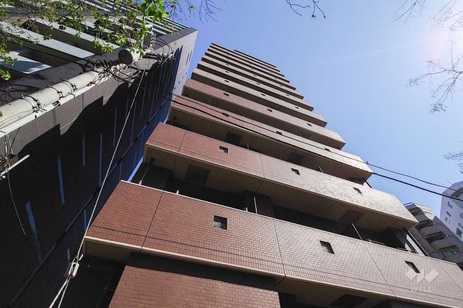 サンテミリオン目黒東山の外観（南西側から）