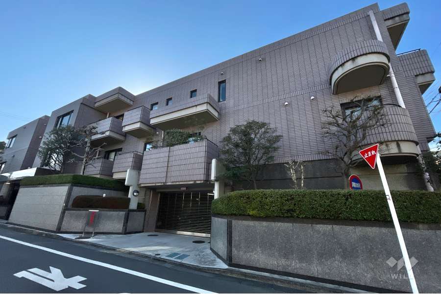 グランフォルム祐天寺の外観（北西側から）
