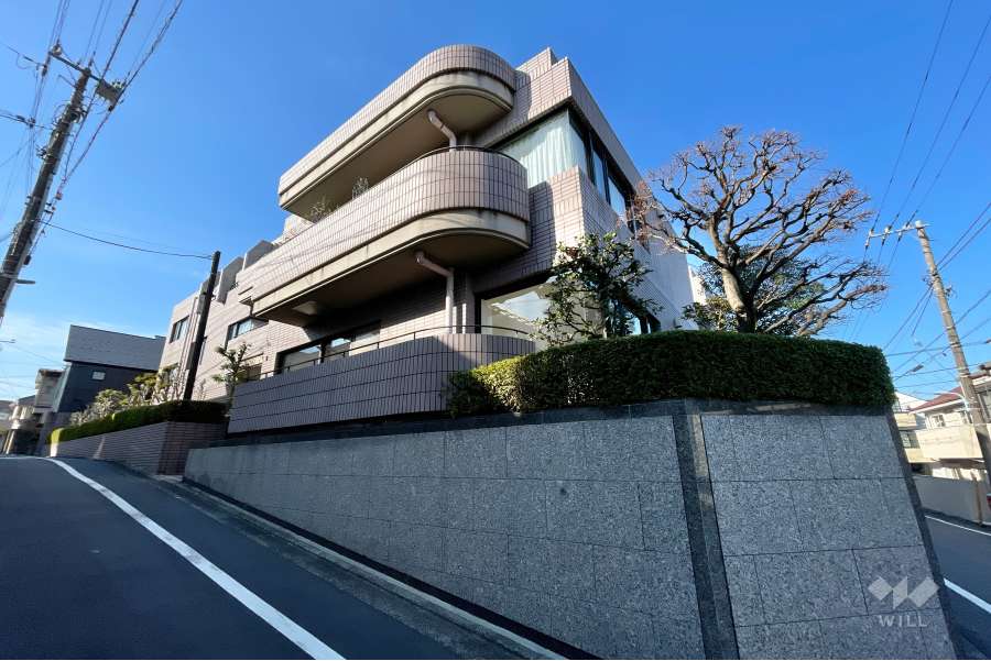グランフォルム祐天寺の外観（北東側から）