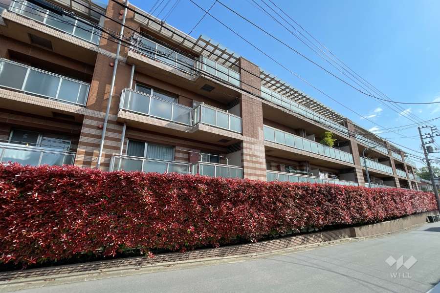 ジェイパーク目黒3林試の森の外観（南西側から）