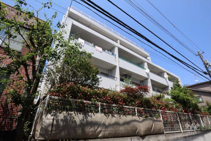 ニュー目黒台ハイツの外観(南西側から)