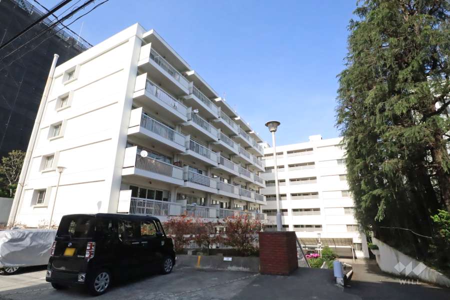 目黒コーポラスの外観（南西側から）