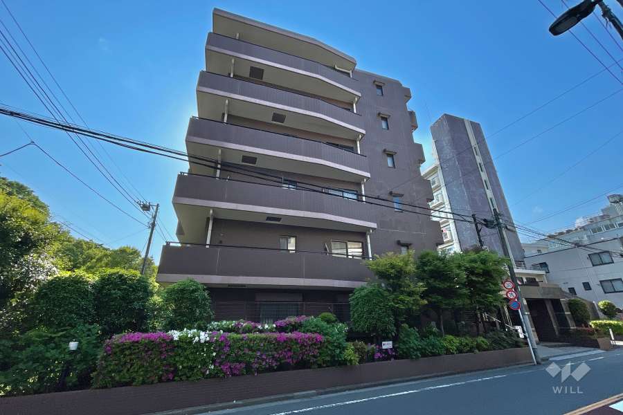 コスモ都立大学の外観（南東側から）