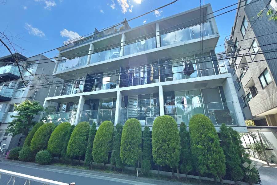 グランドコンシェルジュ都立大学の外観（北東側から）
