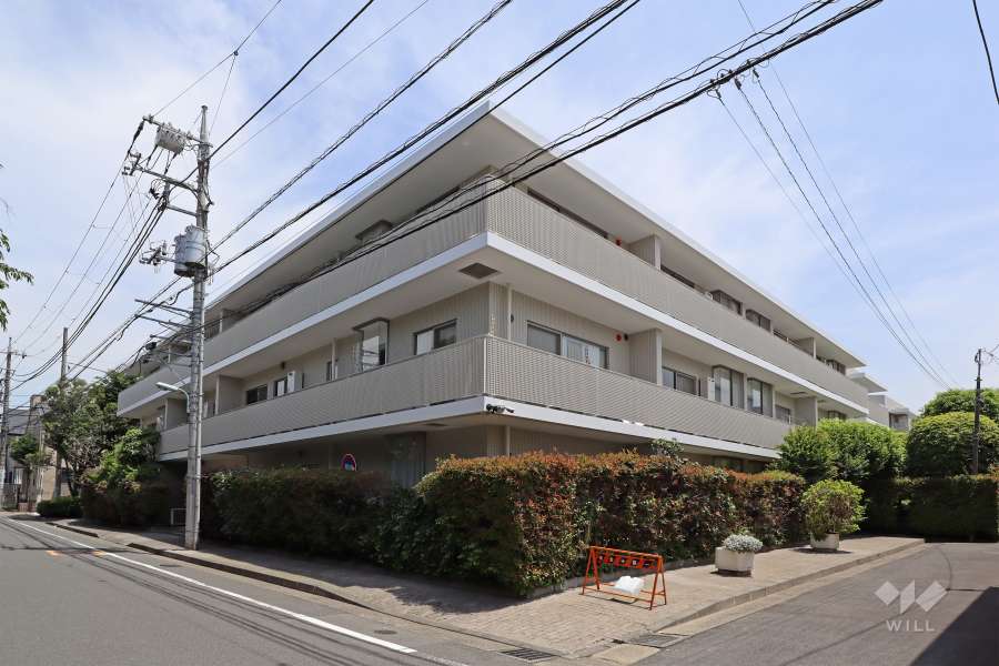 イトーピア自由が丘イデアの外観（南西側から）