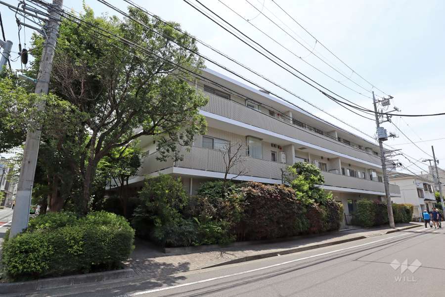 イトーピア自由が丘イデアの外観（北西側から）