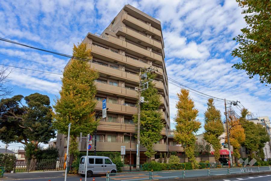 ファミール八雲の外観（南西側から）