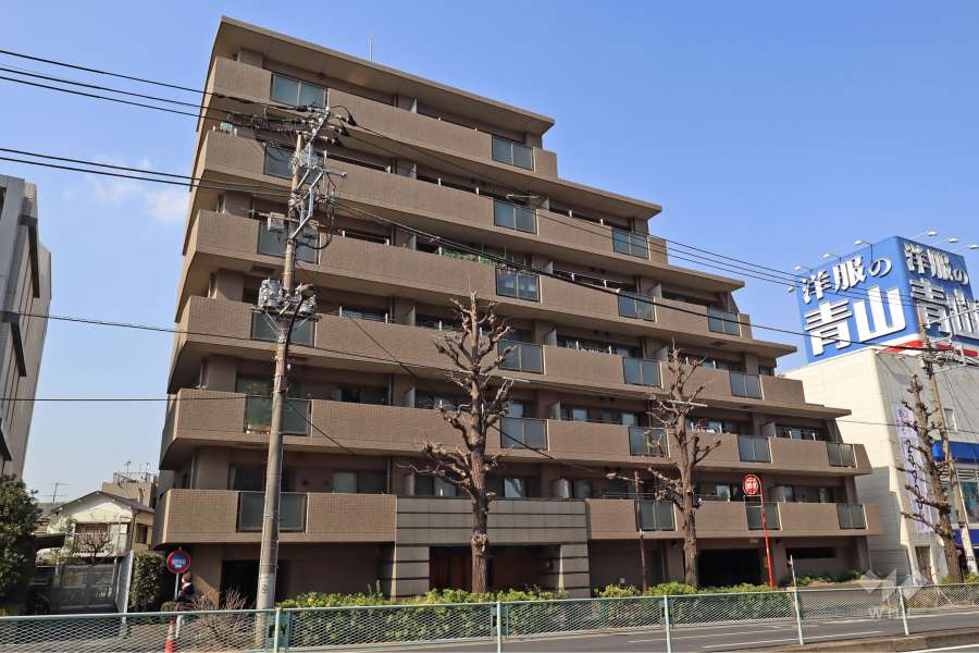 ルピナス八雲グランステージの外観（南側から）