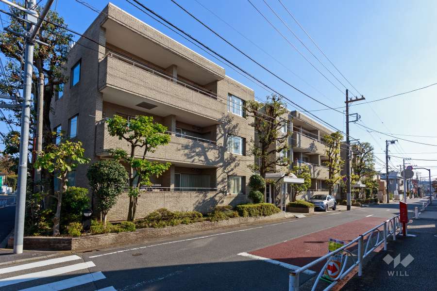 緑が丘シティハウスの外観（北西側から）