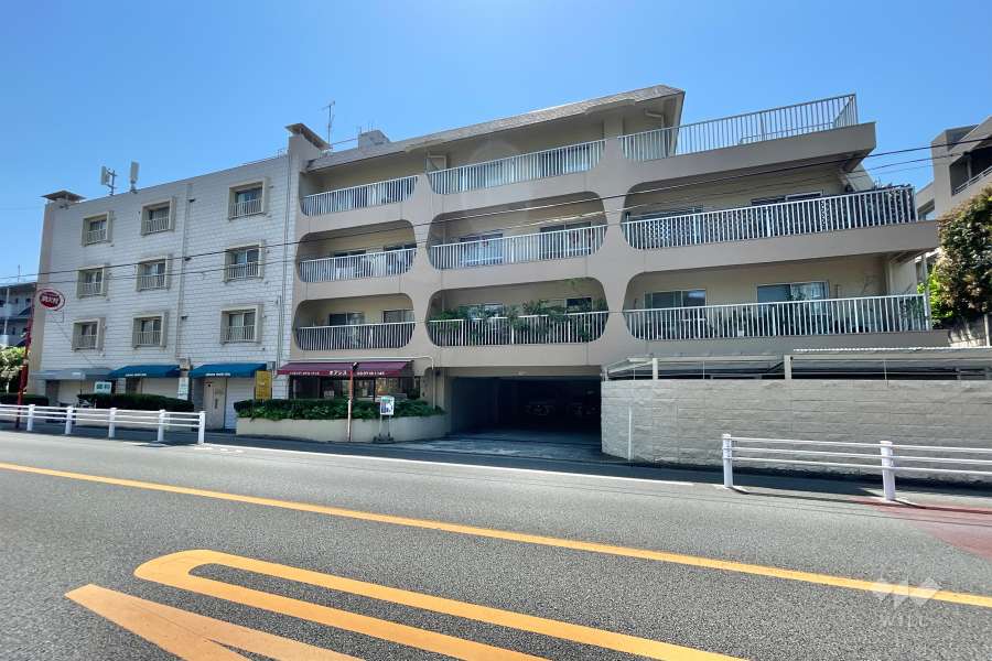 八雲スカイハイツの外観（北東側から）