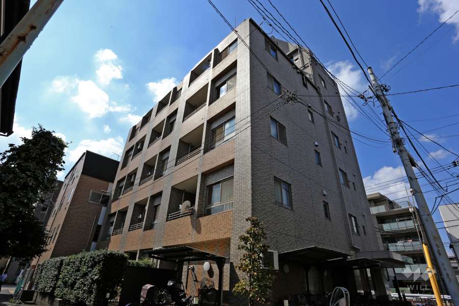 D'クラディア目黒本町の外観（南東側から）-(2)