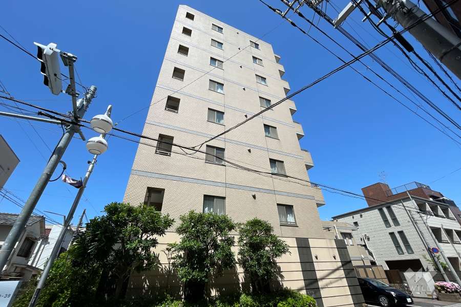 カーサフェリス目黒洗足の外観（東側から）