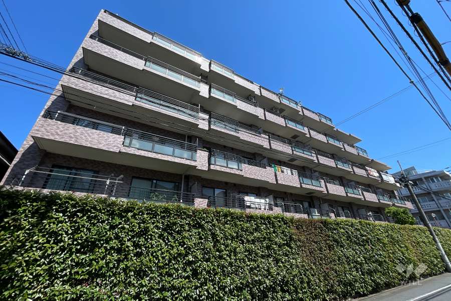 クレッセント武蔵小山3の外観（南側から）