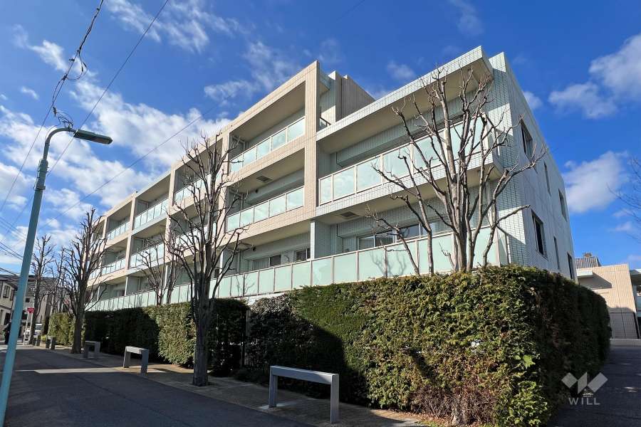 ピアースコード目黒洗足の外観(北東側から)