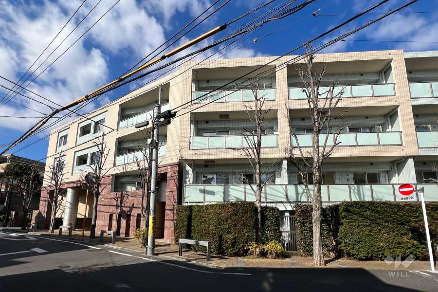 ピアースコード目黒洗足の外観(東側から)