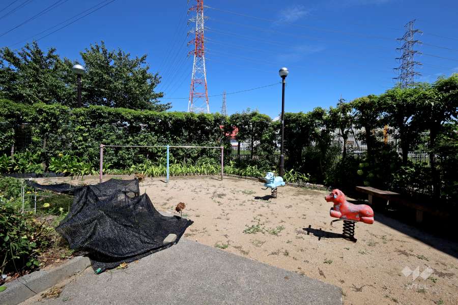 敷地に隣接する公園