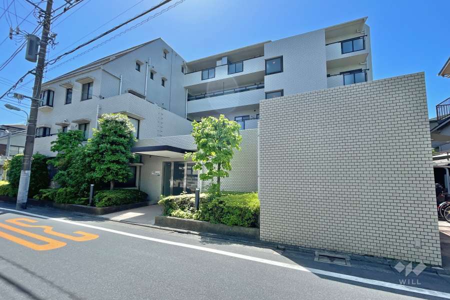 目黒原町パークホームズの外観（北西側から）