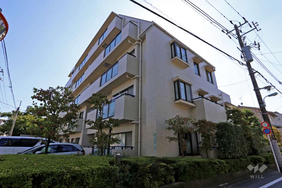 目黒原町パークホームズの外観（北東側から）