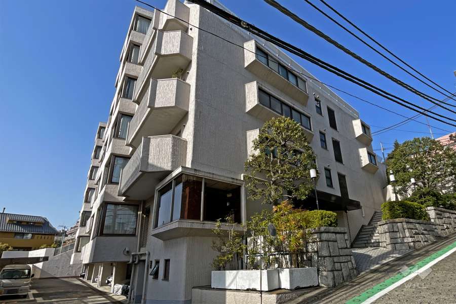 目黒三田パークマンションの外観（南側から）