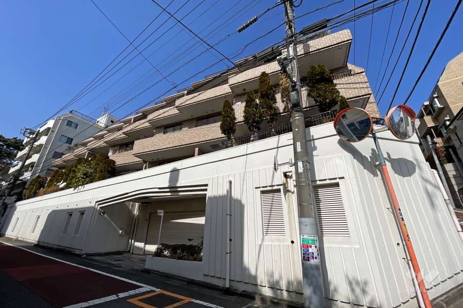 エンブレム目黒茶屋坂の外観(南西側から）