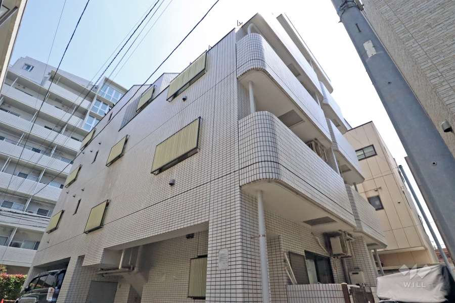 目黒フラワーハイホームの外観（西側から）