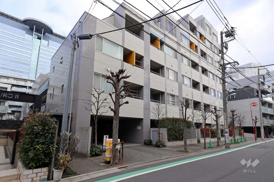 グランドメゾン目黒南の外観（北西側から）