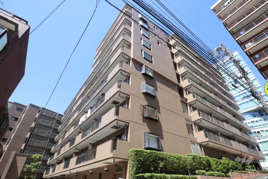 ドエルアルス目黒の外観(南東側から)