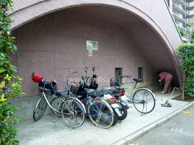 来客用駐輪場