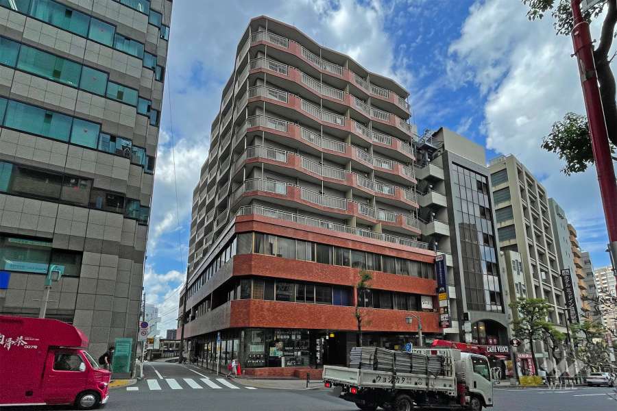 セザール目黒の外観（東側から）
