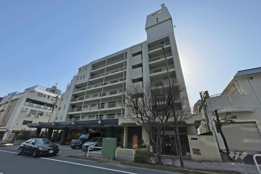 中銀目黒マンシオンの外観（北側から）