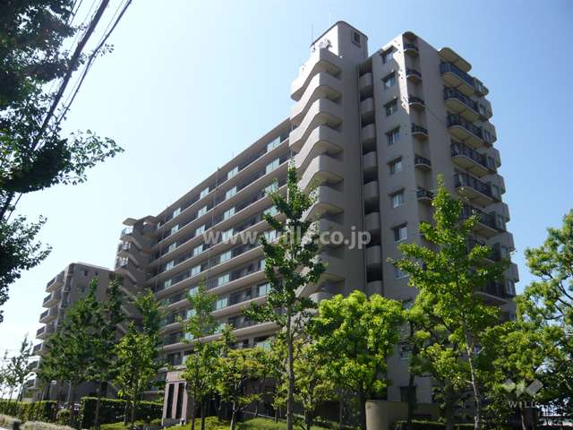マイシティ武庫川レックスB棟の外観（北東から）