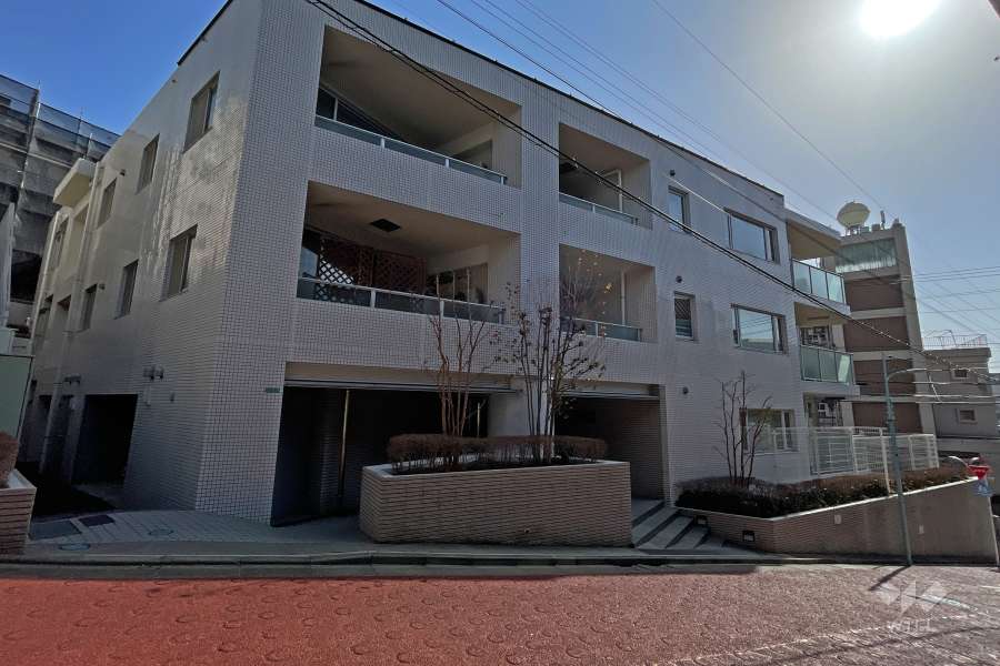 ブリリア恵比寿idの外観（北西側から）