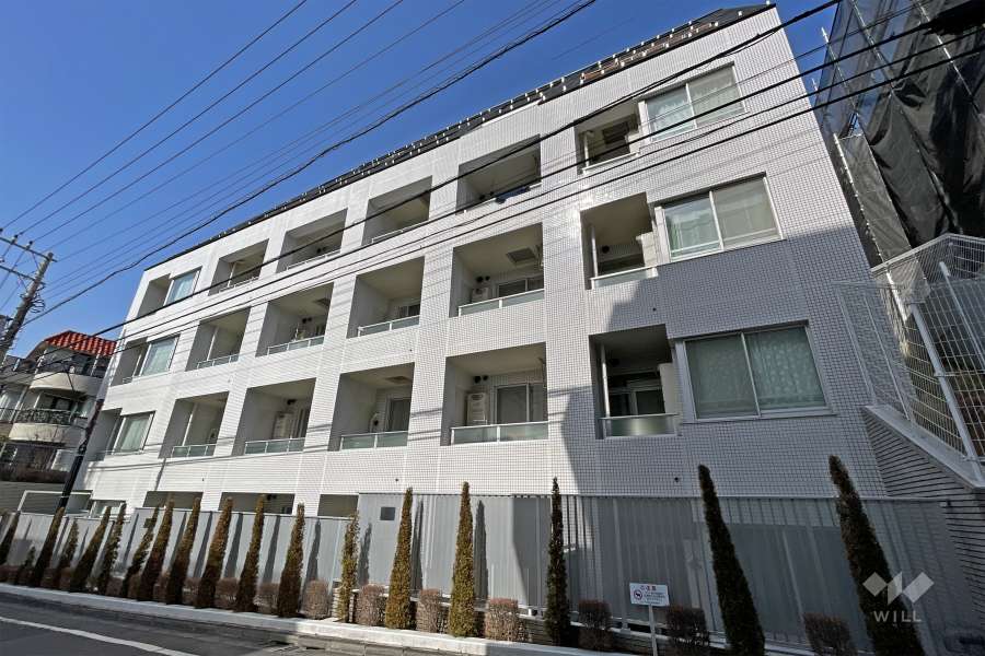 ブリリア恵比寿idの外観（南東側から）