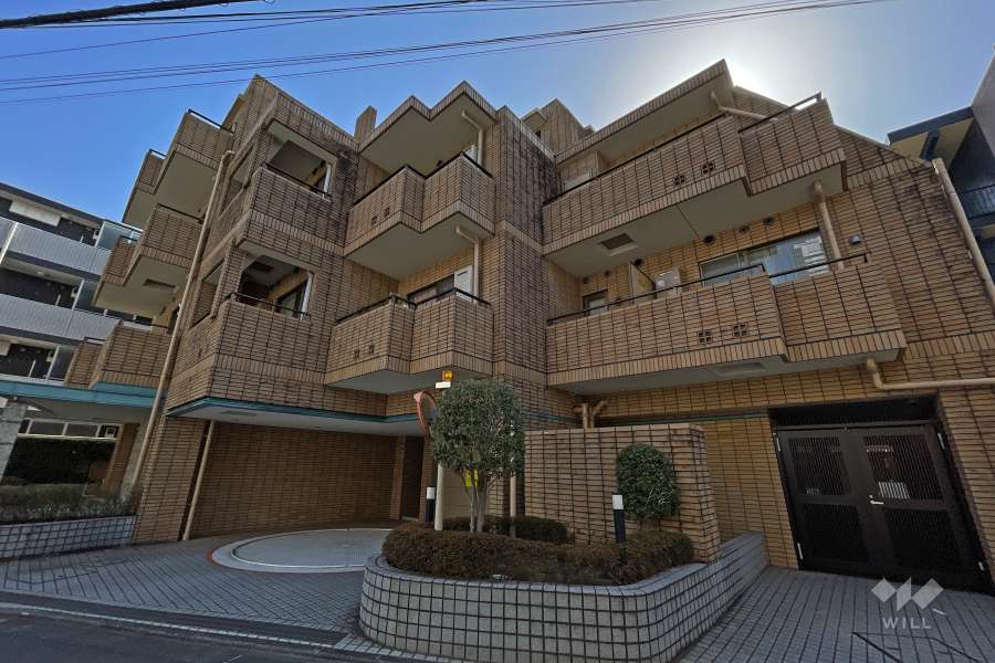 ファミールグラン恵比寿の外観（北西側から）