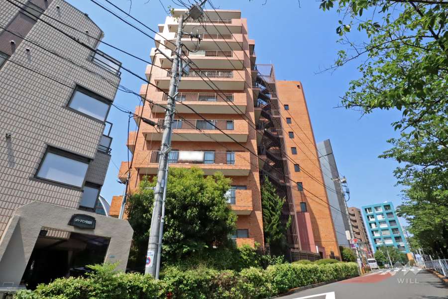 ハイホーム目黒の外観（東側から）