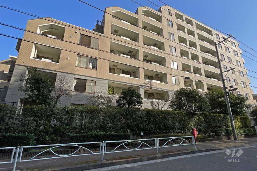 パルテール恵比寿の外観（北西側から）