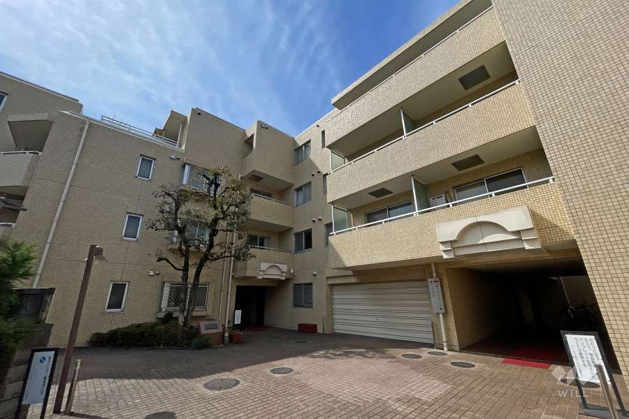 イトーピア目黒マンションの外観（南西画から）