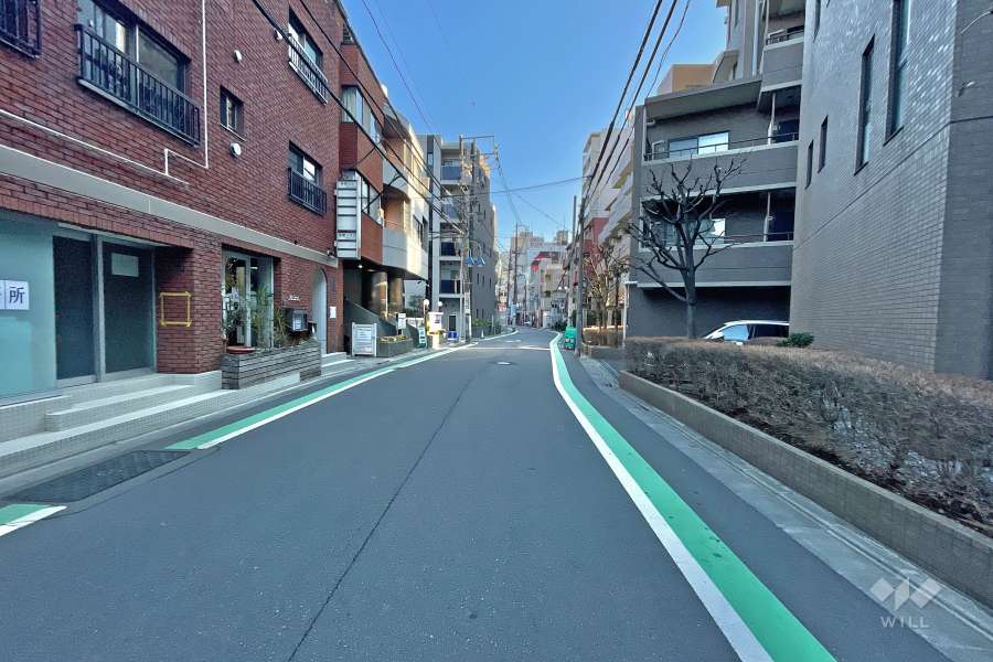 敷地の前面道路