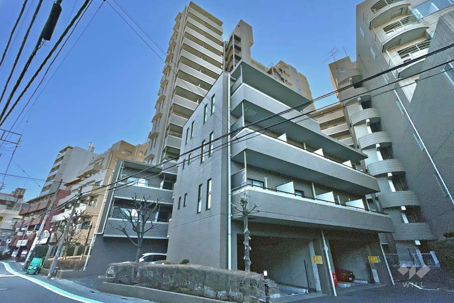 ヴィンテージ中目黒の外観（西側から）