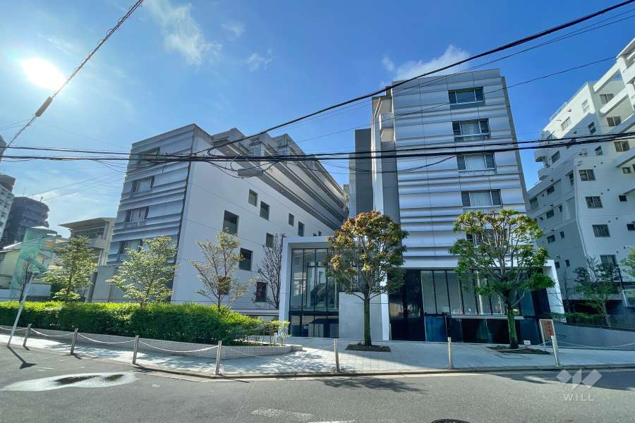 イクサージュ目黒の外観（北西側から）
