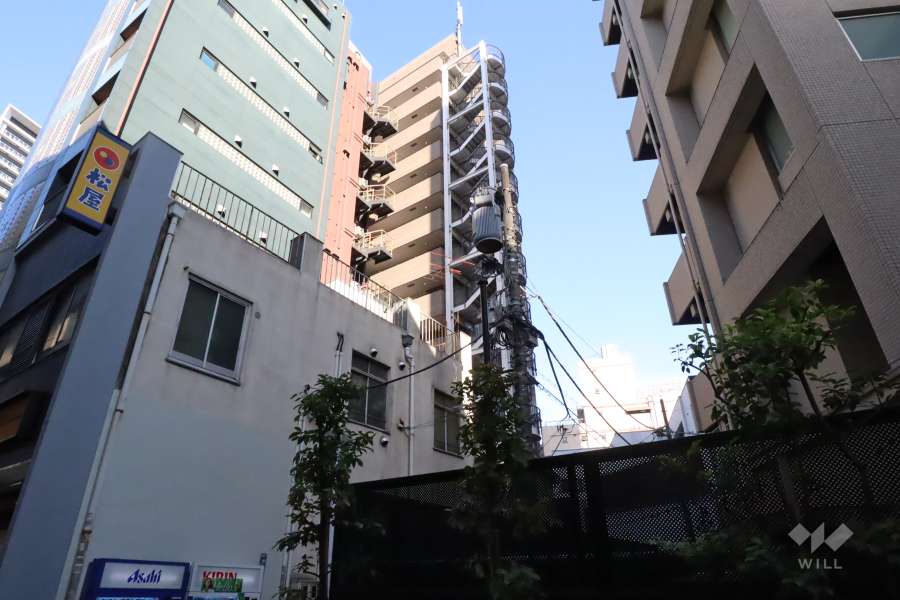 サンサーラ東山の外観(北西側から)