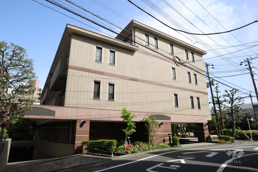 学芸大学ホームズの外観(北西側から)
