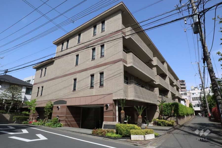 学芸大学ホームズの外観(南西側から)