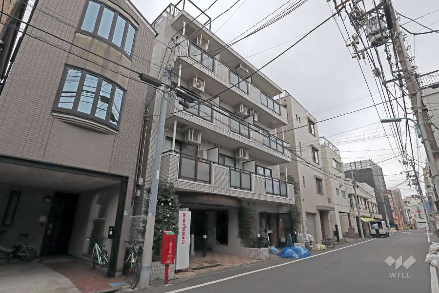 クリオ武蔵小山壱番館の外観(北東側から)