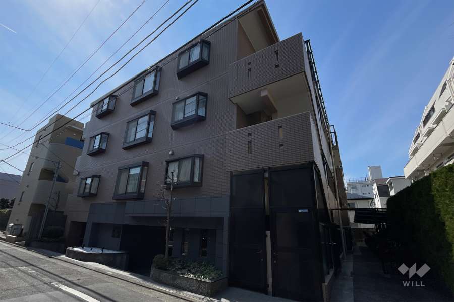 マイキャッスル学芸大学３の外観（南東側から）