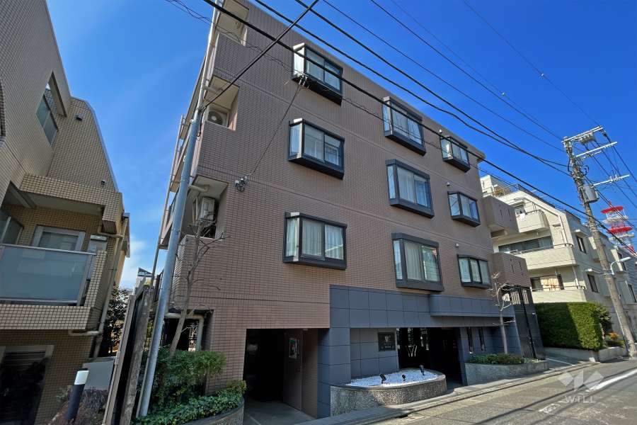 マイキャッスル学芸大学３の外観（北東側から）